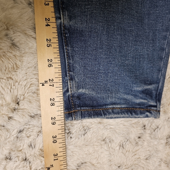NWT Judy Blue Medium Wash High Waist Skinny with Colorful Stitches pockets 20W - Picture 15 of 16